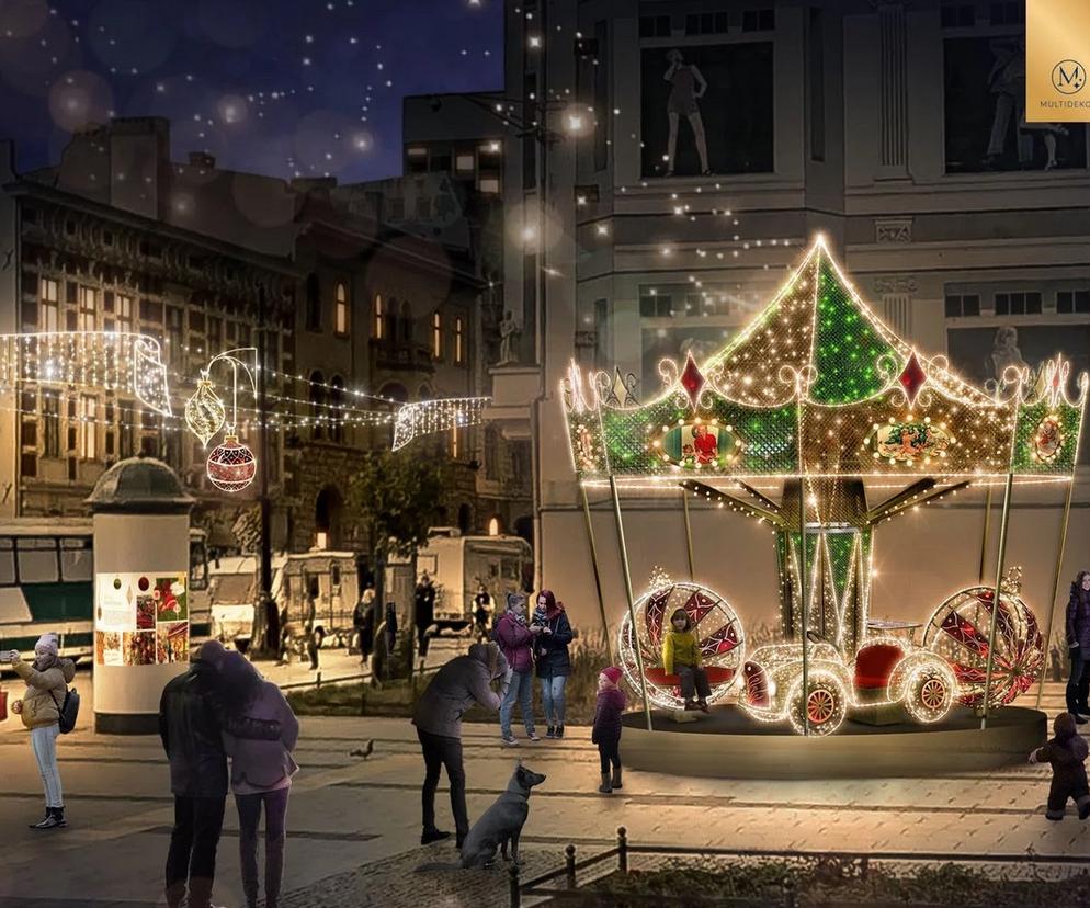 Świąteczna Piotrkowska zaskoczy nowymi iluminacjami
