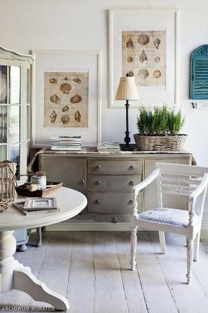 Wnętrza w stylu shabby chic, czyli królestwo białych mebli