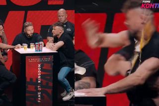 Wielka awantura między gwiazdami FAME. Nie uwierzysz, czym pięściarz rzucił w rywala [WIDEO]