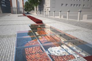 Mur sprzed 600 lat już niedługo będzie można podziwiać na Zamkowej
