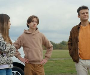 Barwy szczęścia, odcinek 3149: Emil (Artem Malaszczuk), Agata (Natalia Zambrzycka), Ignacy (Olaf Staszkiewicz) 