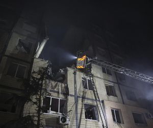 Noc grozy nad Ukrainą. Setki dronów i rakiet spadły na miasta