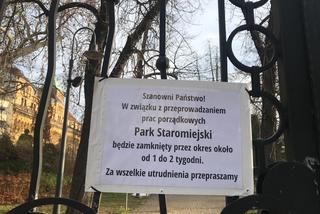 Wrocław: Zdewastowane trawniki i popsute ławki. Co się wydarzyło w Parku Staromiejskim?