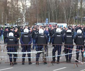 Wielkie Derby Śląska 2024. Tak kibice Górnika Zabrze wchodzili na stadion Ruchu Chorzów