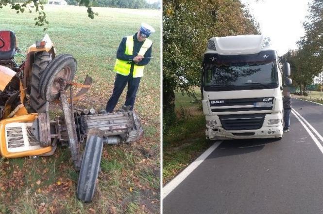 Ciężarówka uderzyła w ciągnik. Tragiczny wypadek na Lubelszczyźnie