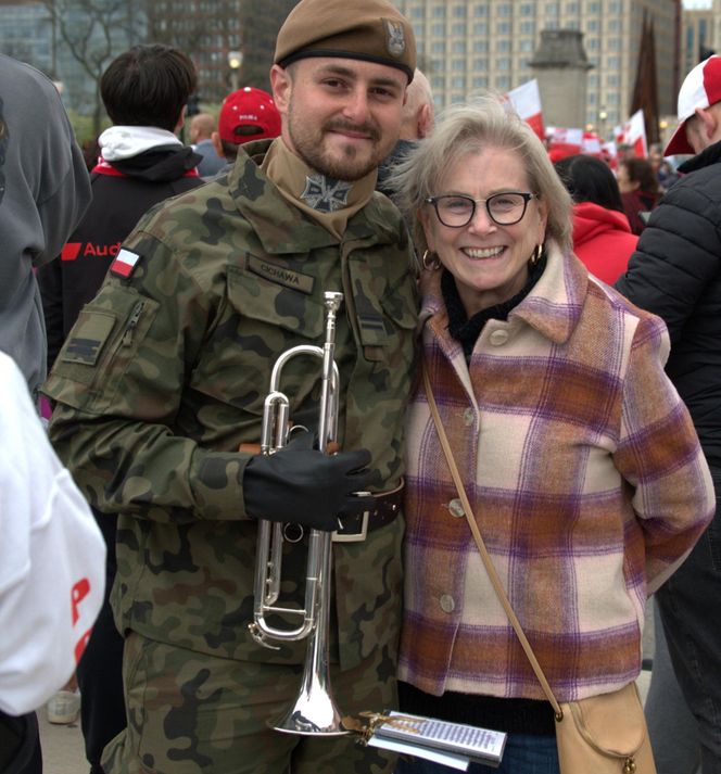 Polski żołnierz uratował życie amerykance