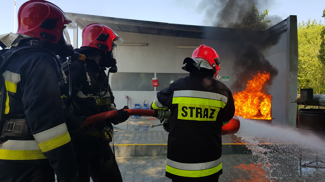 16-letni Kuba spełnił swoje marzenie i został strażakiem