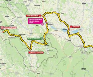 Tour de Pologne 2024 trasa, mapa wyścigu