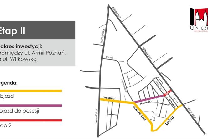 II etap przebudowy Wolności
