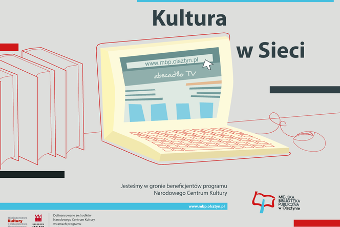 Kultura w sieci także w MBP w Olsztynie. 