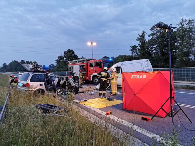 Wypadek obwodnica Dąbrowy Tarnowskiej