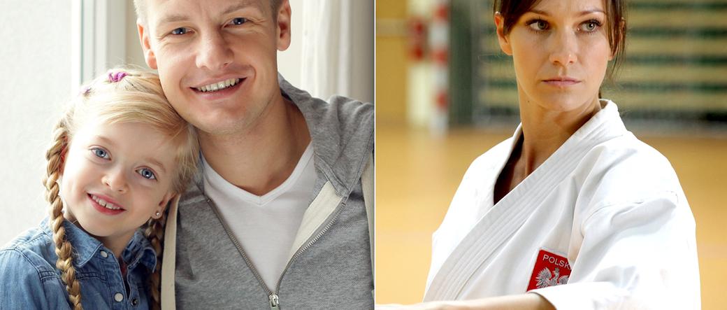 M jak miłość. Paweł (Rafał Mroczek), Basia (Gabriela Raczyńska), Lidka (Maja Ostrowska)