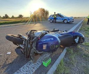 38-letni motocyklista nie żyje. Z okolicznych pól wybiegł łoś. Tragiczny wypadek na obwodnicy Kraśnika