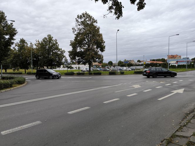 Skrzyżowanie ulic Norwida i Obrońców Lwowa