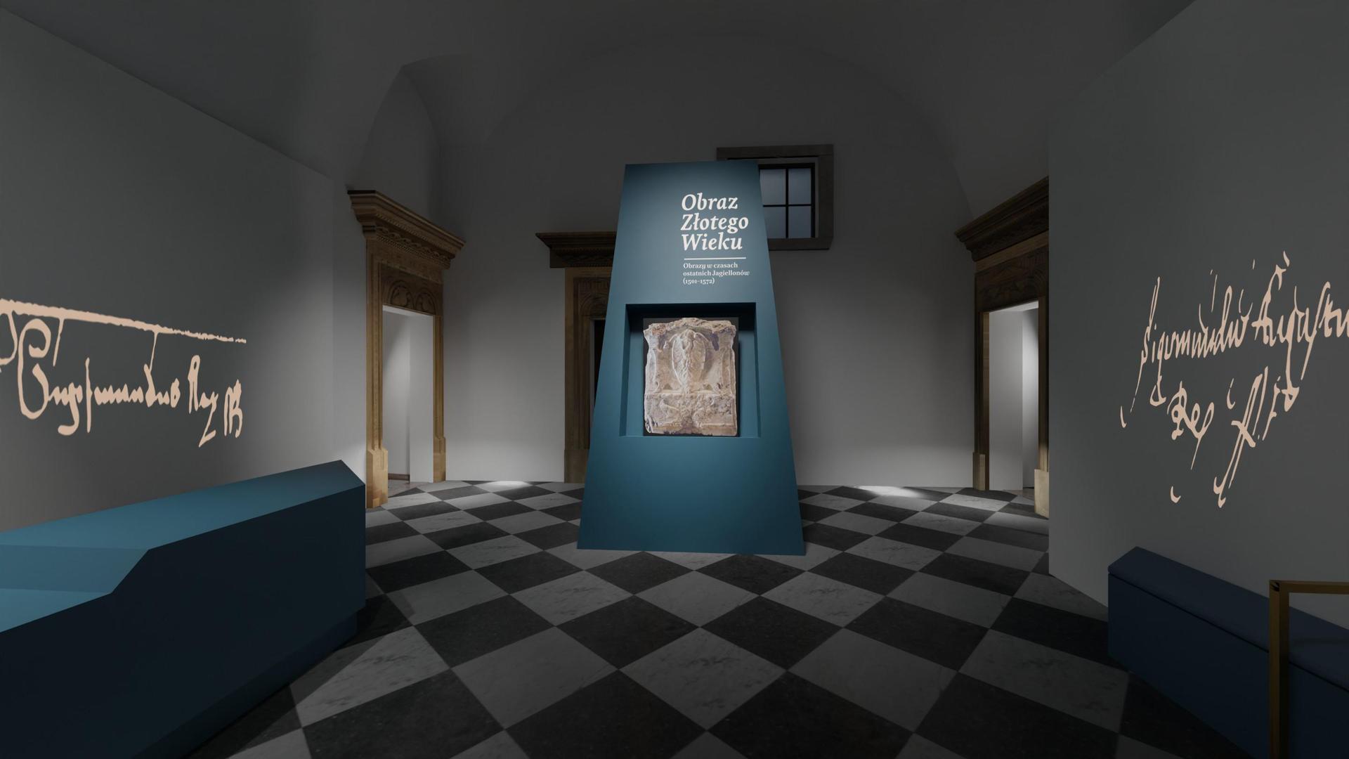 Wystawa „Obraz Złotego Wieku”, proj. nowy motyw. Adam Orlewicz