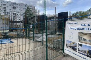 Nowa hala sportowa powstaje na Białołęce (wrzesień 2025)