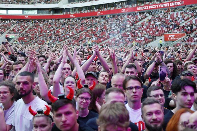 Koncert AC/DC w Warszawie (4.07.2025) - część pierwsza. Organizatorem koncertu jest Live Nation