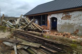 Obora przed remontem