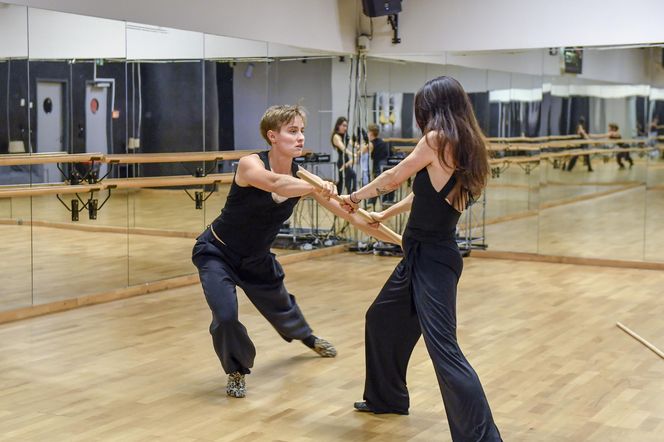 Trening do "Tańca z Gwiazdami" - Katarzyna Zillmann i Janja Lesar