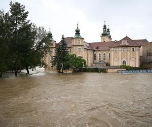 Kłodzko. Zalane centrum miasta