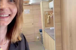 Przyjaciółki. Anita Sokołowska na planie