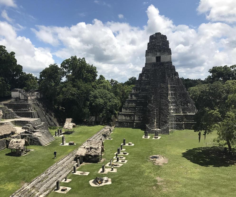 Piramida Majów w Tikal