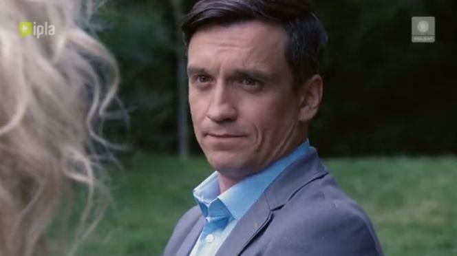 Przyjaciółki 8 sezon odc. 89. Patrycja (Joanna Liszowska), Tomek (Michał Czernecki)