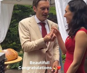 Mariusz Zaniewski z ukochaną