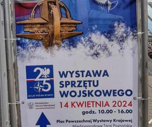 Wystawa sprzętu wojskowego z okazji 25. rocznicy przystąpienia Polski do NATO