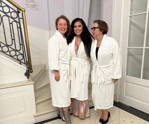 Iwona Węgrowska zagrała koncert w szlafroku