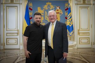 Wizyta gen. Kelloga zatrzymała rosyjskie ataki? Zełenski: Putin boi się Amerykanów 