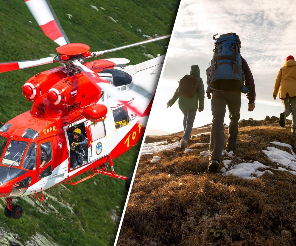 Tatry. 68-latek nie żyje. Ratownicy skarżą się na znaki turystów 