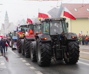 Protest rolników w Olsztynie, 20 lutego
