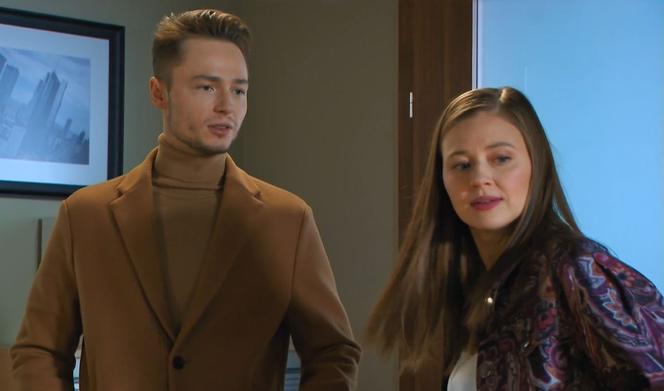 Barwy szczęścia odc. 2643. Józek (Patryk Pniewski), Gabrysia (Marta Juras)