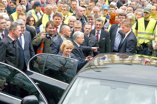 Jarosław Kaczyński: Zbyszku, idźmy razem! Zbigniew Ziobro: Jarku, jesteśmy razem!