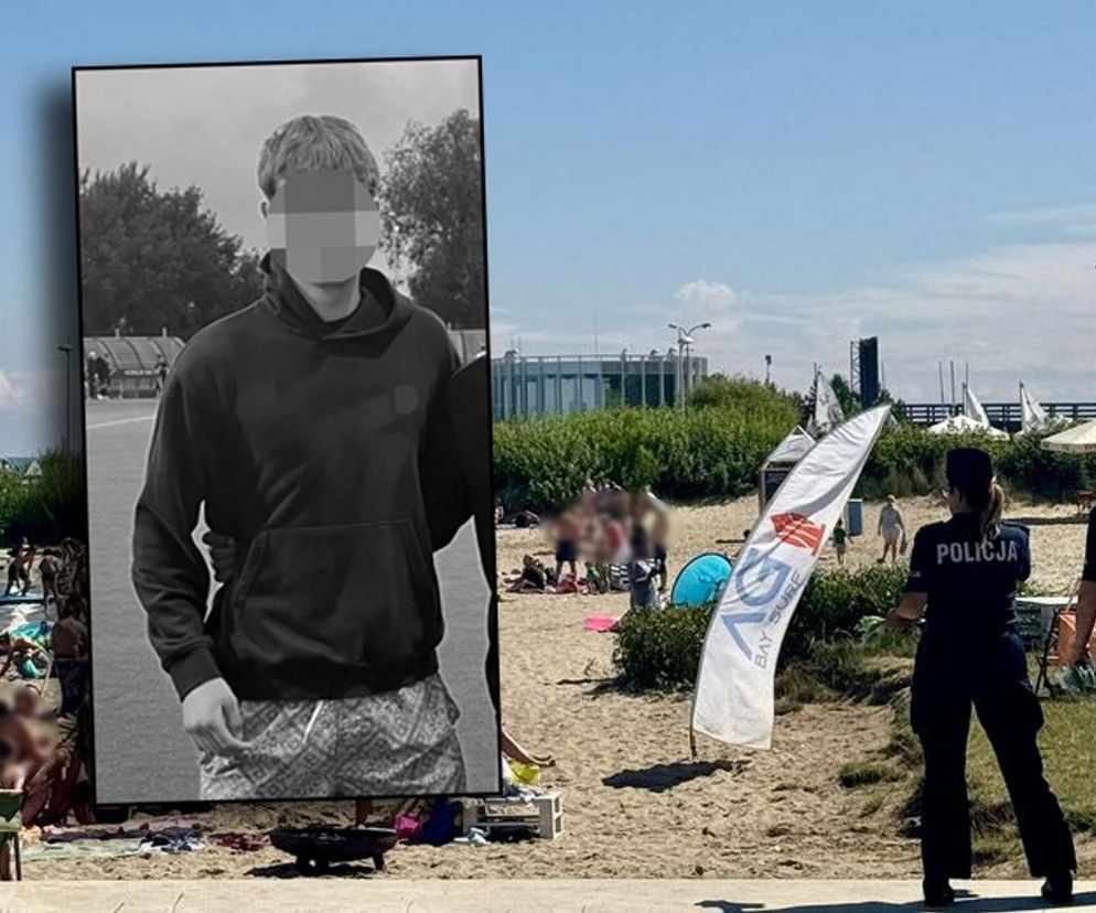  Gniezno. 18-letni Natan zaginął w czasie kąpieli w Bałtyku. Jest apel bliskich chłopaka