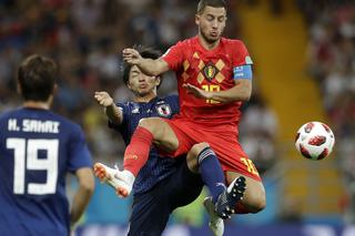 1/8 MŚ Rosja 2018: Belgia-Japonia: Gaku Shibasaki i Eden Hazard