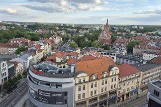 Olsztyn z lotu ptaka. Tak wygląda miasto z wieży ratuszowej