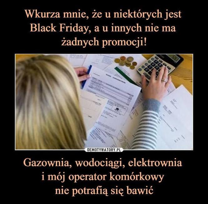 Black Friday - Czarny Piątek 2020. Zobacz najlepszy memy