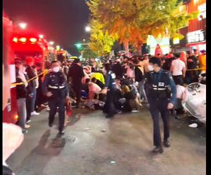 Koszmar podczas zabawy halloweenowej w Seulu. Reanimowano ponad 50 osób! 