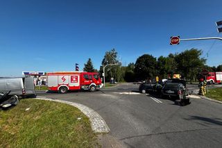 Wypadek w miejscowości Kolonia Szpondowo 