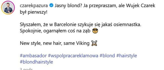 Blondynek z Barcelony. Lewandowski kopiuje Pazurę?