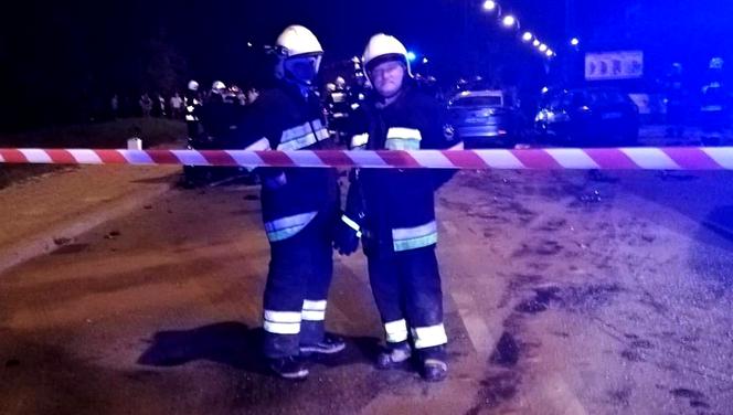 Droga była zablokowana przez wiele godzin