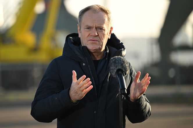 Donald Tusk i Dariusz Klimczak odwiedzili Port Gdańsk