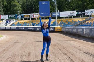 Kandydatki z GKM-u Grudziądz w konkursie Miss Startu PGE Ekstraligi - Nikola Zuchowska