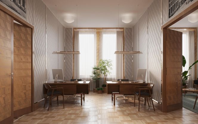 Sekretariat w gmachu BGK w Warszawie