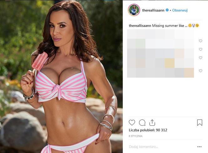 Gwiazda porno Lisa Ann