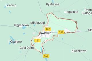 Mapa gminy zachodniopomorskie 