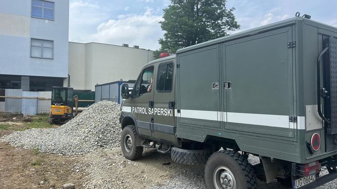 Saperzy interweniowali w centrum Tarnowa. Blisko 200 osób ewakuowanych