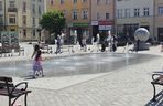Fontanna posadzkowa na Rynku w Dzierżoniowie